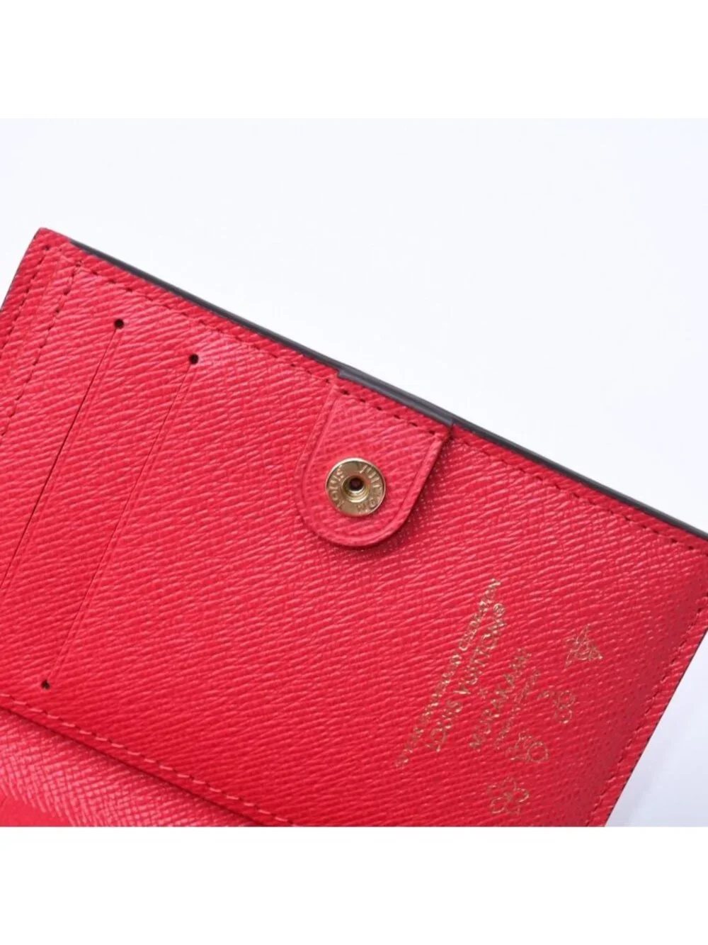 Louis Vuitton Takashi Murakami Portefeuille Lisa Compact Wallet Bifold Brown
